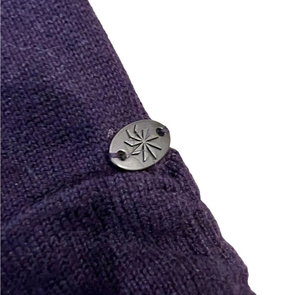 Athleta Hot Toddy Purple Knit Sweater Dress Size SP, Purple Lilac - Picture 3 of 6